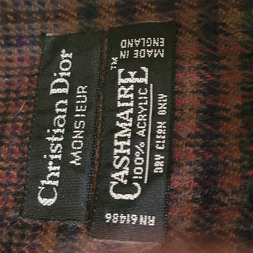 Christian Dior Cashmere Scarf - Picture 6 of 6